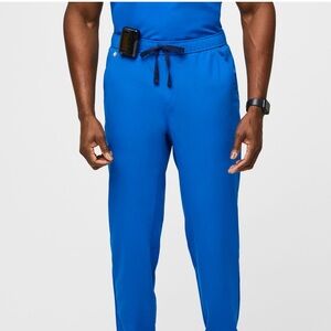 Figs Tansen Jogger scrub pants in Royal Blue